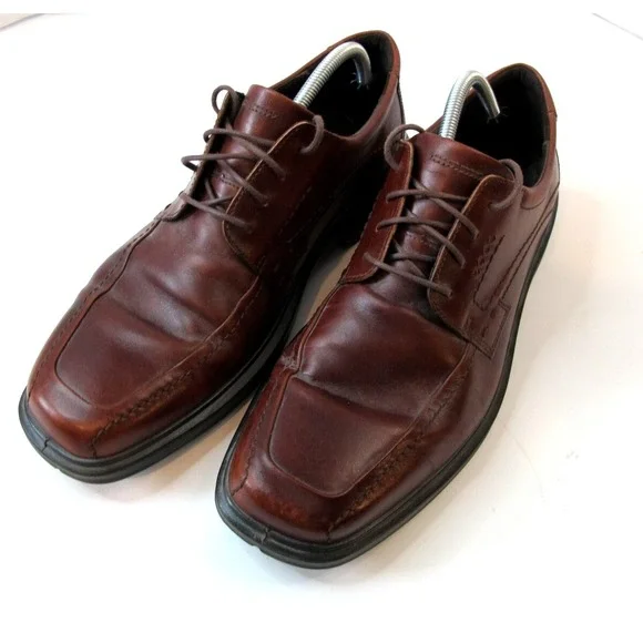 Toe Ecco Berlin Shoes Ecco Shoes Ecco Brown Leather Berlin 49784 - Main Image